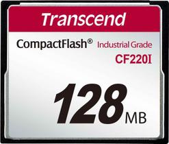 Cartao de memoria CompactFlash Transcend 128MB TS128MCF220I 200x Industrial Grade