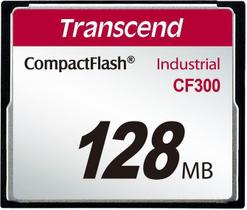 Cartão de memória CompactFlash Transcend 128MB TS128MCF300 300x Industrial