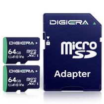 Cartão de memória DIGIERA CT100 microSDXC 64GB UHS-I 100MB/s 2Pk Cartão de memória DIGIERA CT100 microSDXC 64GB UHS-I 100MB/s 2Pk
