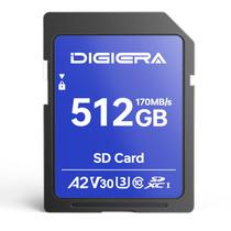 Cartão de memória DIGIERA LS100 512GB 170MB/s UHS-I SDXC