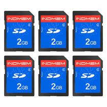 Cartão de memória Flash READYXIO INDMEM 2GB Classe 4, pacote com 6 Cartão de memória Flash READYXIO INDMEM 2GB Classe 4, pacote com 6