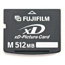 Cartão de memória Fujifilm xD-Picture Card M 512MB Cartão de memória Fujifilm xD-Picture Card M 512MB
