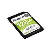 Cartão de Memória Kingston 128GB SDXC Canvas Select Plus SDS2 U3 V30 UHS-I Até 100MB/s