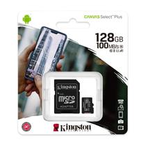 Cartão de Memória Kingston Canvas Select Plus - 128GB - Micro SDXC