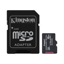 Cartão de memória Kingston Industrial 16GB microSDHC C10 A1 pSLC