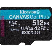 Cartão de memória kingston micro sd xc 512gb (170mb/s)