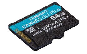 Cartão de memória Kingston microSDXC Canvas Go Plus 64GB