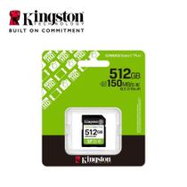 Cartão de Memória Kingston SD 512GB Canvas Select Plus Classe 10 UHSI SDXC Class 10 U3 V30 SDS3.512GB