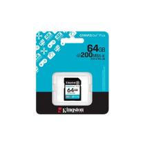 Cartão de memória Kingston, SDXC Canvas Go Plus, 64GB, Gen4, 200MB/s - SDG4/64GB Cartão de memória Kingston, SDXC Canvas Go Plus, 64GB, Gen4, 200MB/s - SDG4/64GB