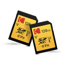 Cartão de memória Kodak 128GB Classe 10 UHS-I U1 V10 Full HD, pacote com 2 unidades Cartão de memória Kodak 128GB Classe 10 UHS-I U1 V10 Full HD, pacote com 2 unidades