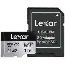 Cartão de memória Lexar 1T Professional Silver Plus microSDXC