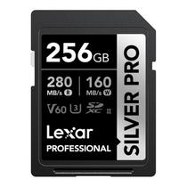 Cartão De Memória Lexar 256gb 280mb/s Sdxc Uhs-ii Silver Pro V60