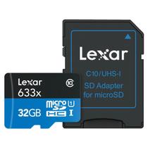 Cartão De Memória Lexar Micro Sdhc 32gb 100mb/s 633x