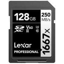 Cartão de memória Lexar Professional 1667x 128GB SDXC UHS-II