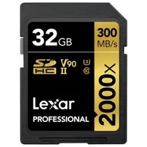 Cartão De Memória Lexar Sd Hc 32Gb Uhs-Ii 300Mb/S V90 Gold