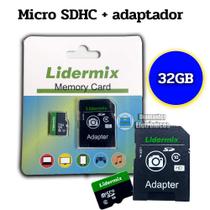 Cartão de memória Lidermix Micro SD + adaptador