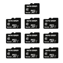 Cartão de memória Micro Center 64GB Classe 10 microSDXC 10 Pack