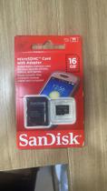 Cartão De Memória Micro Sd 16gb Sandisk SDSDQM-016G-B35A
