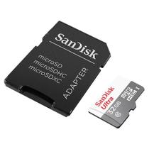 Cartão de Memória Micro SD 32GB com Adaptador microSDHC SanDisk para Câmeras de Segurança