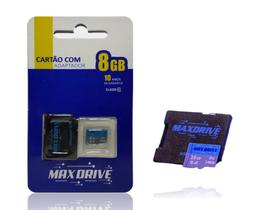 Cartão de memoria micro-sd 8GB classe 10 max drive