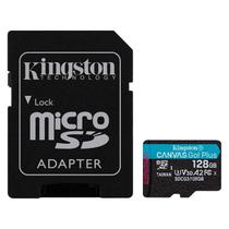 Cartao de Memoria Micro SD Kingston U3 128GB / 170MBS / Canvas Go - (SDCG3/128GB)