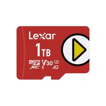 Cartão de Memória Micro SD Lexar Play Gaming/Mobile 1TB - Velocidade de até 160 MB/s para armazename