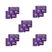 Cartão de Memória Micro-SD P/ Segurança 32GB - 10 Unidades