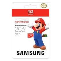 Cartão de Memória Micro SD Samsung Express Nintendo Switch 2 256GB 800Mbs Cartão de Memória Micro SD Samsung Express Nintendo Switch 2 256GB 800Mbs