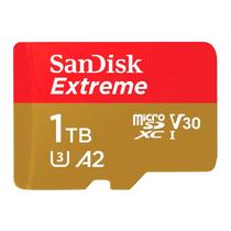 Cartao de Memoria Micro SD Sandisk Extreme 1TB / 190-130MBS / U3 - (SDSQXAV-1T00-GN6MA) Cartao de Memoria Micro SD Sandisk Extreme 1TB / 190-130MBS / U3 - (SDSQXAV-1T00-GN6MA)