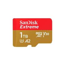 Cartão de Memória Micro SD SanDisk Extreme 1TB - Alta Velocidade 190-130MBS/U3