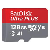 Cartao de Memoria Micro SD Sandisk Ultra 2X1 128GB / 140MBS / C10 - (SDSQUAB-128-GN6MA)
