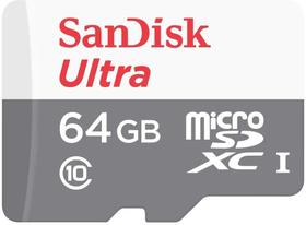 Cartão de Memória Micro SDXC Ultra Sandisk 64GB 100MB/s 2X1 Cartão de Memória Micro SDXC Ultra Sandisk 64GB 100MB/s 2X1