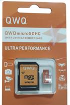 Cartão de Memória MicroSD 128GB QWQ Ultra Performance Adaptador SD Cartão de Memória MicroSD 128GB QWQ Ultra Performance Adaptador SD