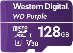 Cartao De Memoria Microsd 128Gb Wd Purple Classe 10