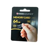 Cartão de Memória MicroSD 64GB UHS3 Memory Card Kross Elegance Oficial Barato Menor Preço Nota Fiscal