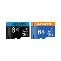 Cartão de Memória MicroSD Adata 32GB/64GB - Classe 10 UHS-I - para Vídeo