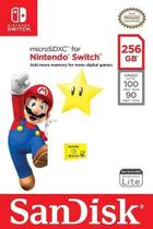 Cartão de Memoria MicroSD Nintendo Switch 128GB Sandisk Mario