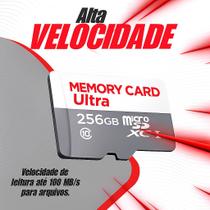 Cartão De Memória MicroSD para Celular 64GB 128GB 256GB 512GB 1TB 2TB Cartão pra Celular Smartphone