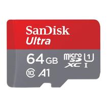Cartão De Memória Microsd Sandisk 64Gb Microsd Ultra 140Mbs