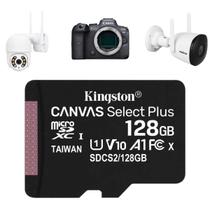Cartão De Memória Microsd Tf 128gb Para Câmera De Segurança - Kingston