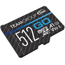 Cartão de memória microSDXC 512GB TeamGroup Elite (UHS-I, U3, A1, V30, 4K c/ Adaptador) - TGUSDX512GU303