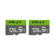 Cartão de Memória microSDXC PNY Elite 128GB - Classe 10, U1, 100MB/s