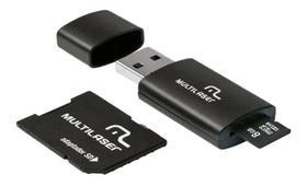 Cartão De Memória Multilaser 8 Gb Micro Sd+Usb