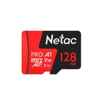 Cartão de Memória Netac P500 Extreme Pro 128GB Micro SDXC NT02P500PRO128GS