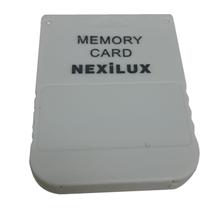 Cartão de Memória NEXiLUX PS1 1M Compatível com PSX e PS2