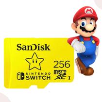 Cartão De Memória Nintendo Switch Sandisk 256GB