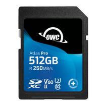 Cartão de memória OWC Atlas Pro 512GB SDXC UHS-II V60 Cartão de memória OWC Atlas Pro 512GB SDXC UHS-II V60