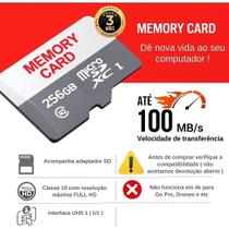 Cartão De Memória para Celular MicroSD Classe 10 128GB 256GB 512GB 1TB Cartão para Smartphone.III