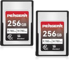 Cartão de Memória PERGEAR 256 GB CFexpress Tipo A - Kit com 2 Cartão de Memória PERGEAR 256 GB CFexpress Tipo A - Kit com 2