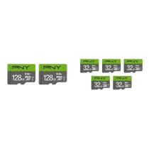 Cartão de memória PNY Elite Class 10 U1 microSDXC 128GB e 32GB Cartão de memória PNY Elite Class 10 U1 microSDXC 128GB e 32GB